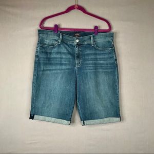 NYDJ Shorts Medium Wash Bermuda 16